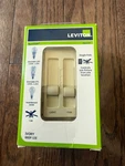 Leviton Sureslide 66DF-10I Ivory Dual Light Fan Control Decora Dimmer 300W New. Price: $10.00.