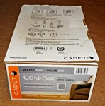 Cadet Compac CSC202TW 2000 Watt 240 Volt Mini Wall Heater Scratched New Box Open. Price: $69.95.