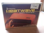 Vintage Orange Intermatic Heatwave Instant Fan Model JH-600 Excellent Used. Price: $49.95.
