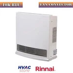 Rinnai 10K Btu Fan Convector Natural Gas Off-white Vent-free 97.8 Cfm 120V New. Price: $986.00.