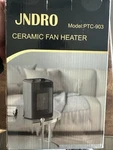 Jndro Ceramic Fan Portable Electric Space Heater MODEL:PTC-903 1500W New Open. Price: $21.20.