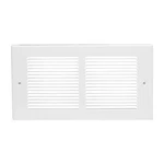 Replacement Grille White Register In-wall Fan-forced Electric Heaters New. Price: $31.86.