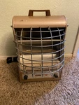 Vintage Markel Fan-glo Heetaire Model 198-TN Space Heater With Neo-glo Element Used. Price: $31.99.