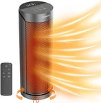 Portable Space Heater For Indoor Use With Remote - Qowetu 70 Oscillating Electr New. Price: $52.48.
