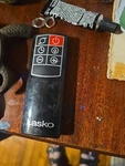 Original Lasko Heater Fan 6 Button Remote For Model CT22445 Used. Price: $13.00.