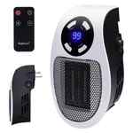 Brightown Wall Plug In 450W, Portable Outlet Small Heater, White New. Price: $57.11.