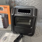 Warm-living 1500W Infrared Quartz Heater Fan Digital Control 6 Heating Elements Used. Price: $41.29.