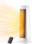 Pelonis Ceramic Tower Space Heater With Oscillation Remote Control Timer 1500W Open. Price: $49.90.