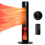 Qtree Intelligence Portable 1500W Space Heater FIREPLACE70 Oscillating Ptc New. Price: $143.56.