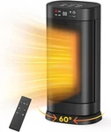 Oprunsy 1500W Space Heaters Ceramic Electric Fast PTC-SH009RL Black Open. Price: $49.90.