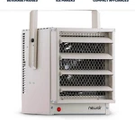 Newair G73 Hardwired Electric Garage Heater - Ceiling Mounted, Adjustable Louver. Price: $139.99.