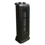 1,500-WATT-MAX Portable Oscillating Ceramic Fan Tower Heater W/ Thermostat Black New. Price: $67.99.
