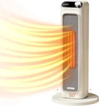 Airmate 25" Large Room Tower Heaters For Indoor Use, 1500W Ptc Fast Office New. Price: $59.99.