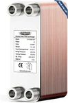 Alorair 3"X8" 40 Plates Brazed Heat Exchanger 316L St.stee 3/4" Mpt Port New. Price: $111.29.