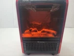 Comfort Zone - CZFP1 Mini Electric Fireplace Space Heater 3D Flame Working Used. Price: $28.99.