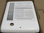 Cadet Com-pak Electric Wall Heater Complete Unit W/ Thermostat CSC151TW White Open. Price: $114.95.