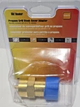 Mr. Heater F276171 Gold Brass Steak Saver Propane Tank Refill Adapter Dia. In. New. Price: $19.49.