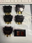 New Lot Of 6 Carling Technologies Rocker Switch 1324. Price: $39.99.