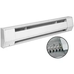 King Electric 5K1212BW Ft. 120V Baseboard Heater - 1250W White New. Price: $181.90.