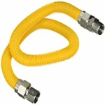 Highcraft GUHDZD3436Q 36" Flexible Yellow Epoxy Coated Gas Line Connector With 1 New. Price: $33.99.