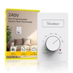 Yelodeer 240V 4-WIRE Manual Electric Baseboard Heater Thermostat Home New. Price: $35.79.