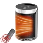 Aubkn Space Heater Small Portable Electric Indoor Thermostat Remote 1500W New. Price: $39.99.