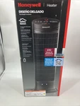 Honeywell Slim Ceramic Tower Heater 1500W Digital HCE317B Portable Oscillating Open. Price: $44.95.