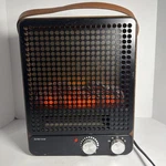 Better Homes Gardens 1500W Dark Walnut Freestandng Fan Forced Portable Fireplace Used. Price: $29.99.