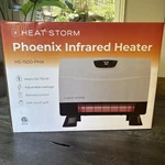 Storm Nib Infrared Space Heater With Attachable Feet, Remote Control HS1500 New. Price: $79.00.