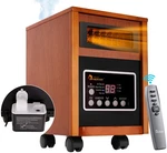 Dr. Infrared Heater DR-998 With Humidifier, Oscillation & Remote Control Cherry New. Price: $159.99.