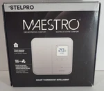 Stelpro Maestro Smart Thermostat Intelligent 4000W For Baseboards Fan Heater New Open. Price: $61.98.