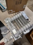 Costway 700W Portable Mini Electric Oil-filled Radiator Heater White ES10216US Open. Price: $50.95.