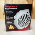 Impress Electric Fan Heater Model IM-701 Used. Price: $10.00.