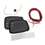 Glass Heating Demister Pads Car Side Mirror Heater Defogger Remove Winter 2PCS New. Price: $22.86.