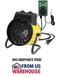 Eagle Peak 1500W Greenhouse Heater W/ Thermostat IPX4 Yellow Outdoor Space New. Price: $75.50.