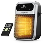 800W Plug In Heater With Remote Outlet Space Touch Led Display Small New. Price: $33.73.