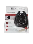 Black+decker BHD101B 1500-WATT Personal Desktop Heater 8.4 Inches X 5.2 Open. Price: $26.02.