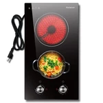 Burner Electric Cooktop 110V Karienvir, Plug In Stove 2... New. Price: $156.63.