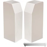 2 Pack End Caps For Baseboard Heater Covers Left & Right Included F... New. Price: $30.71.