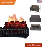 Remote-controlled ELCG251 Electric Log Heater Stylish And Energy Efficient New. Price: $275.99.