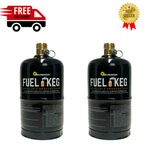 (2 Pack) Mr. Heater Fuel Keg Lb. / 16 Oz. Empty Refillable Propane Tank New. Price: $37.96.