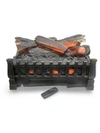 Duraflame 20" Electric Infrared Fireplace Log Heater Realistic With Remote Used. Price: $72.24.
