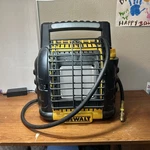 Dewalt DXH12B 12,000 Btu Portable Cordless Propane Radiant Heater (y (PSH041497) Used. Price: $149.99.