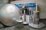 Dyna-glo RMC-130SS Stainless Steel Outdoor Tabletop Patio Heater Open. Price: $119.99.
