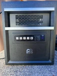 Perfect Aire Infrared Radiant Heater 1500W Remote Control Black Used. Price: $55.00.
