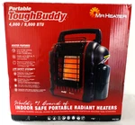 Mr. Heater Tough Buddy Portable Propane MH9BX Indoor Safe 4,000/9,000 Btu Open. Price: $72.87.