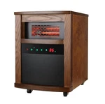 Comfort Glow Portable Electric Infrared Quartz Heater With Remote Open. Price: $135.40.