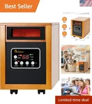 Edenpure Classic Copperplus Heater Energy-saving 1500W Infrared Space New. Price: $203.37.