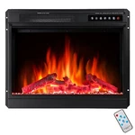 Yukool Recessed Electric Fireplace,insert Heater,adjustable Flame, Remote,timer New. Price: $275.99.