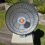 Presto Heatdish Plus Parabolic Electric Heater Model 0790801 Tested & Working Used. Price: $34.95.
